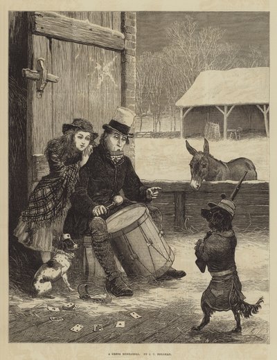 ドレスリハーサル 作： John Charles Dollman